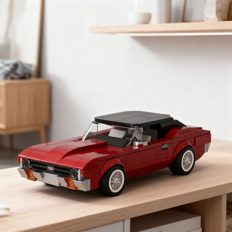 Nova Decor & Lighting Juletrelys - 335pcs MOC Chevy Nova 8wide MOD