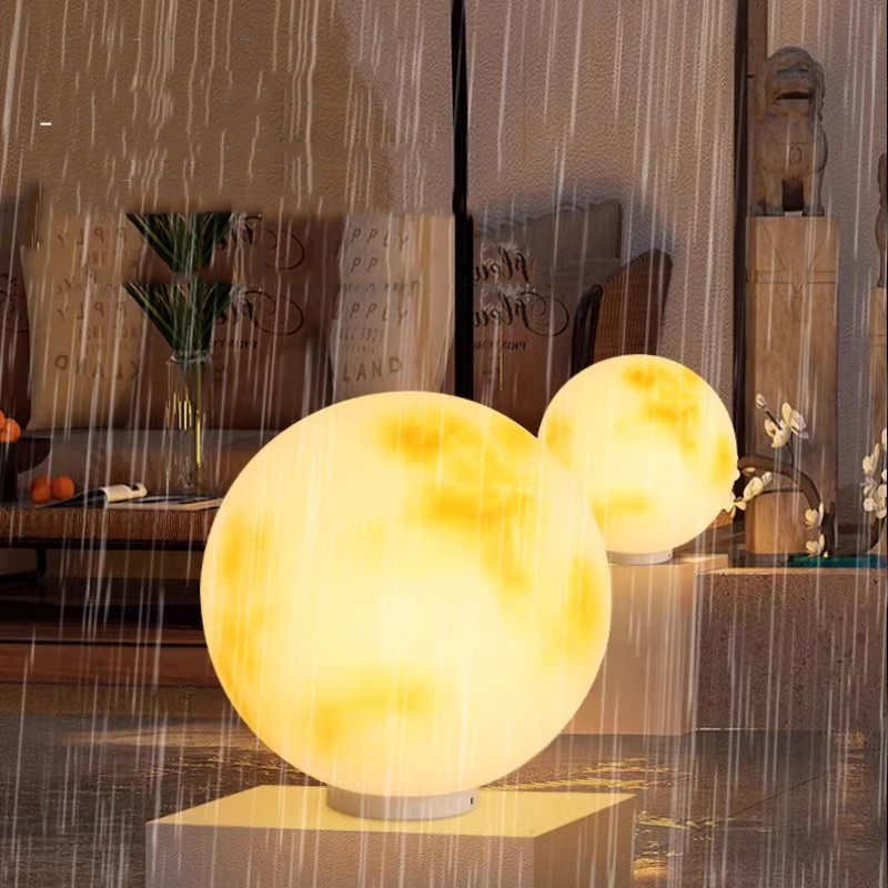 Lighting Design Decor - Circle Art Outdoor Light Luxury Modern