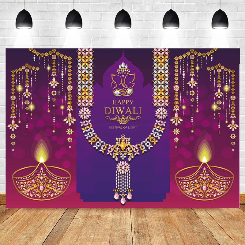 Happy Diwali Photography Backd - đánh giá và giá Lighting Decoration For Diwali