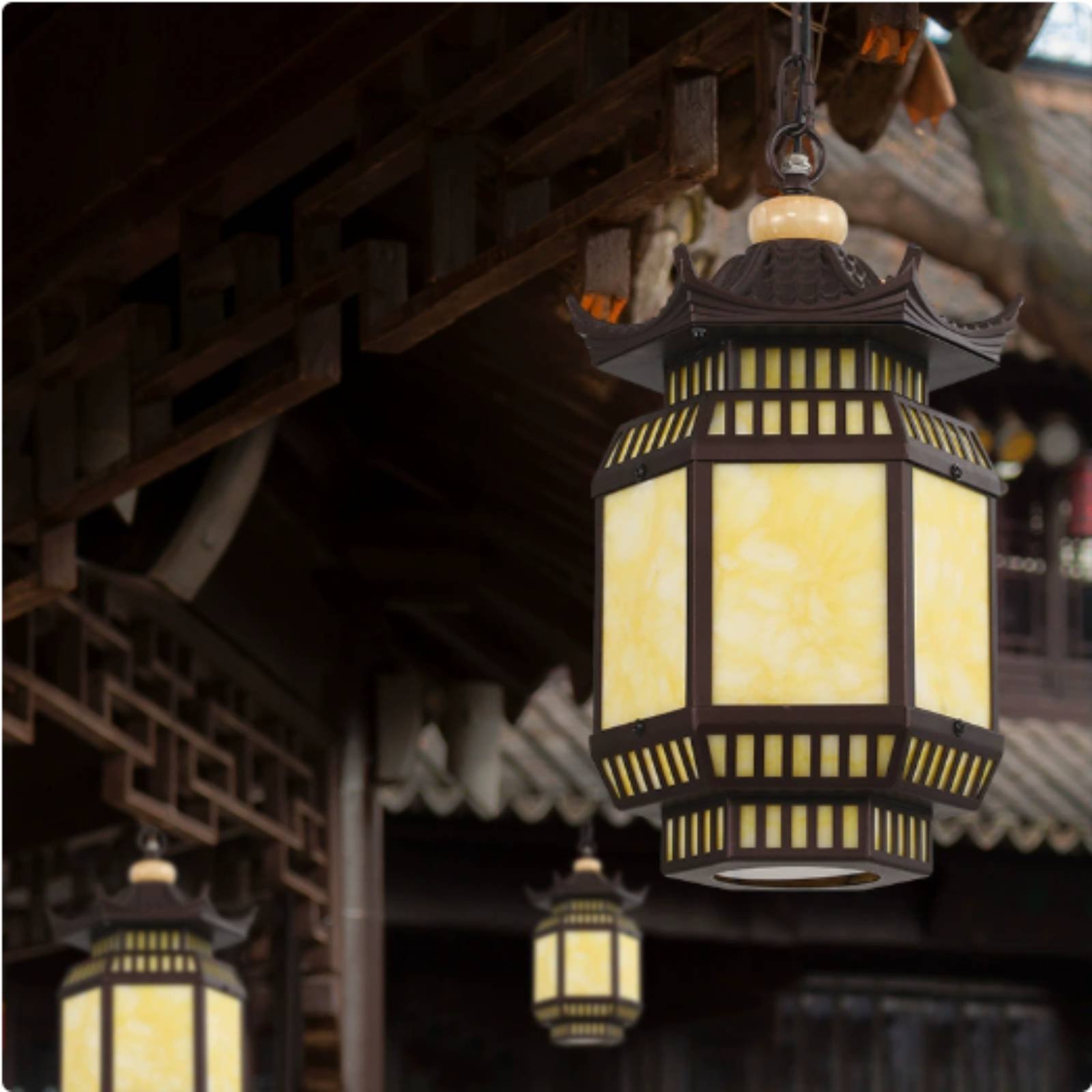 Chinese Design Lantern Lamp De - đánh giá và giá Lighting Design Decor