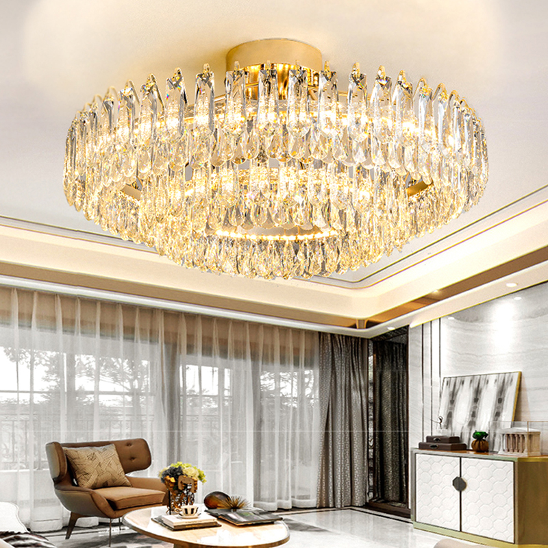 Modern Designer Crystal Ceilin - đánh giá và giá Bathroom Lighting Decor Ideas