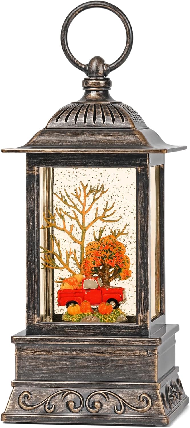 Fall Snow Globe Decorations, G - đánh giá và giá Lighting Home Decor Products
