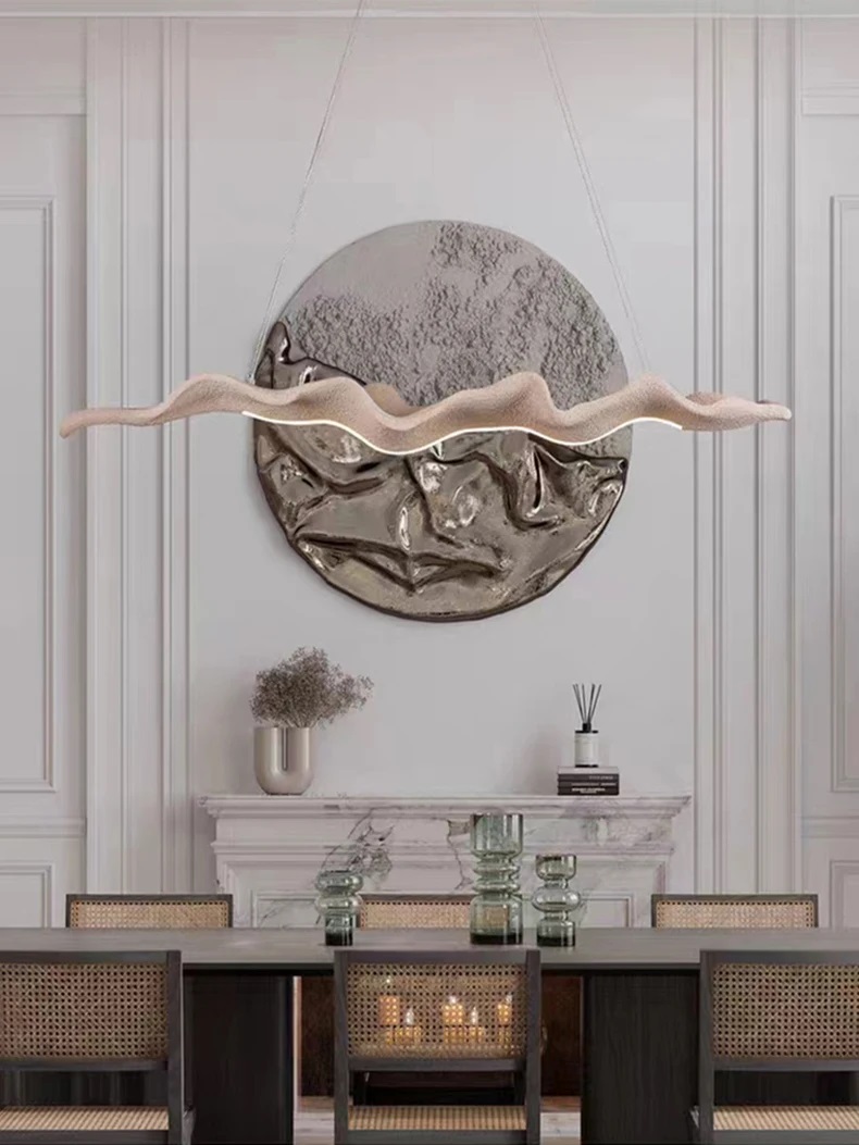 Vintage Resin Leaf Pendant Lig - đánh giá và giá Decor Lighting Fixtures