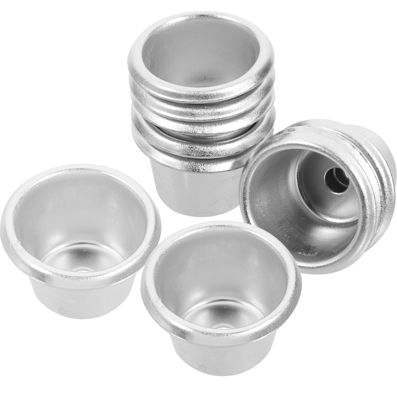 10Pcs Metal Cup Set Iron Holde - đánh giá và giá Candle Holder Set