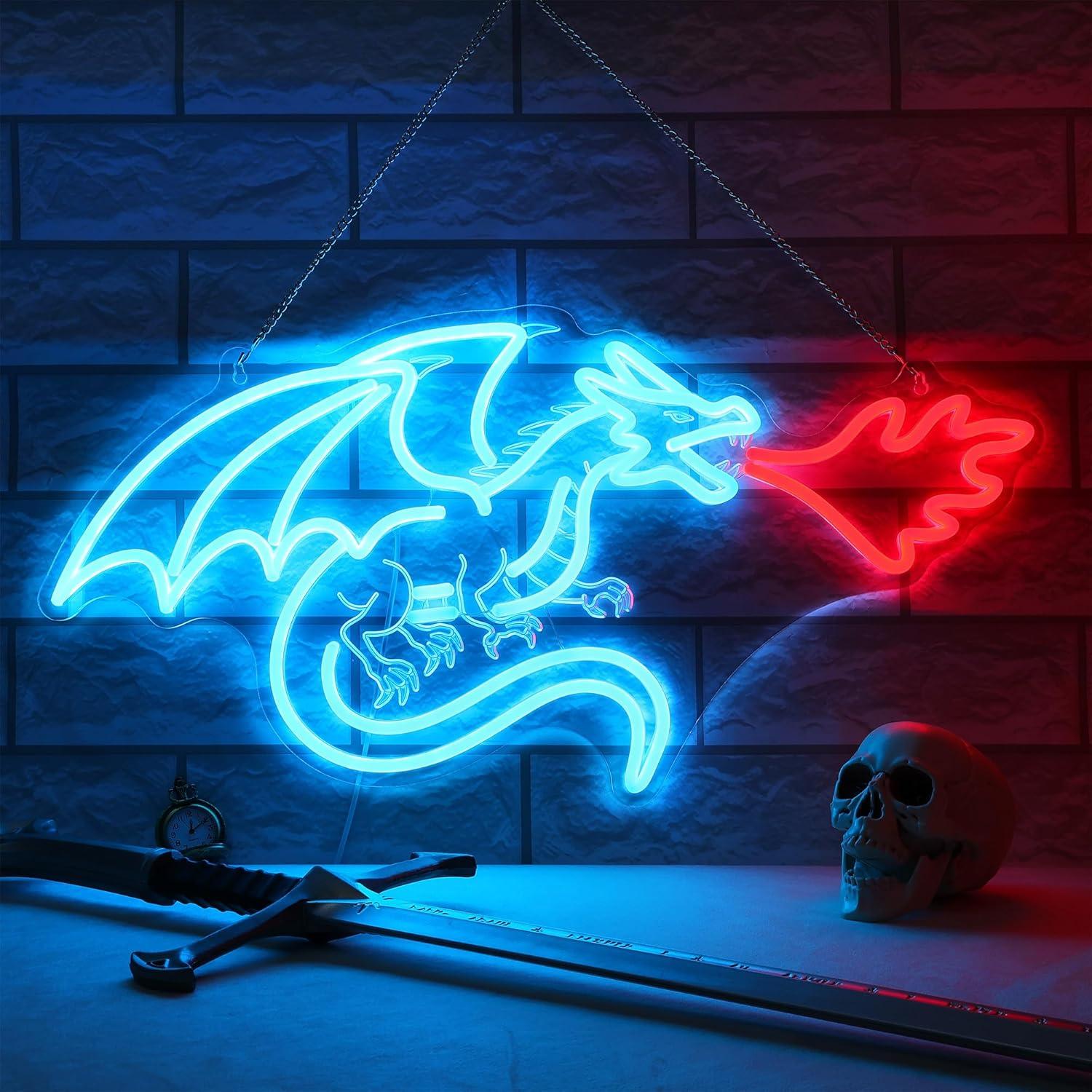 Dragon Neon Sign LED Dimmable  - đánh giá và giá Lighting Decoration For Home