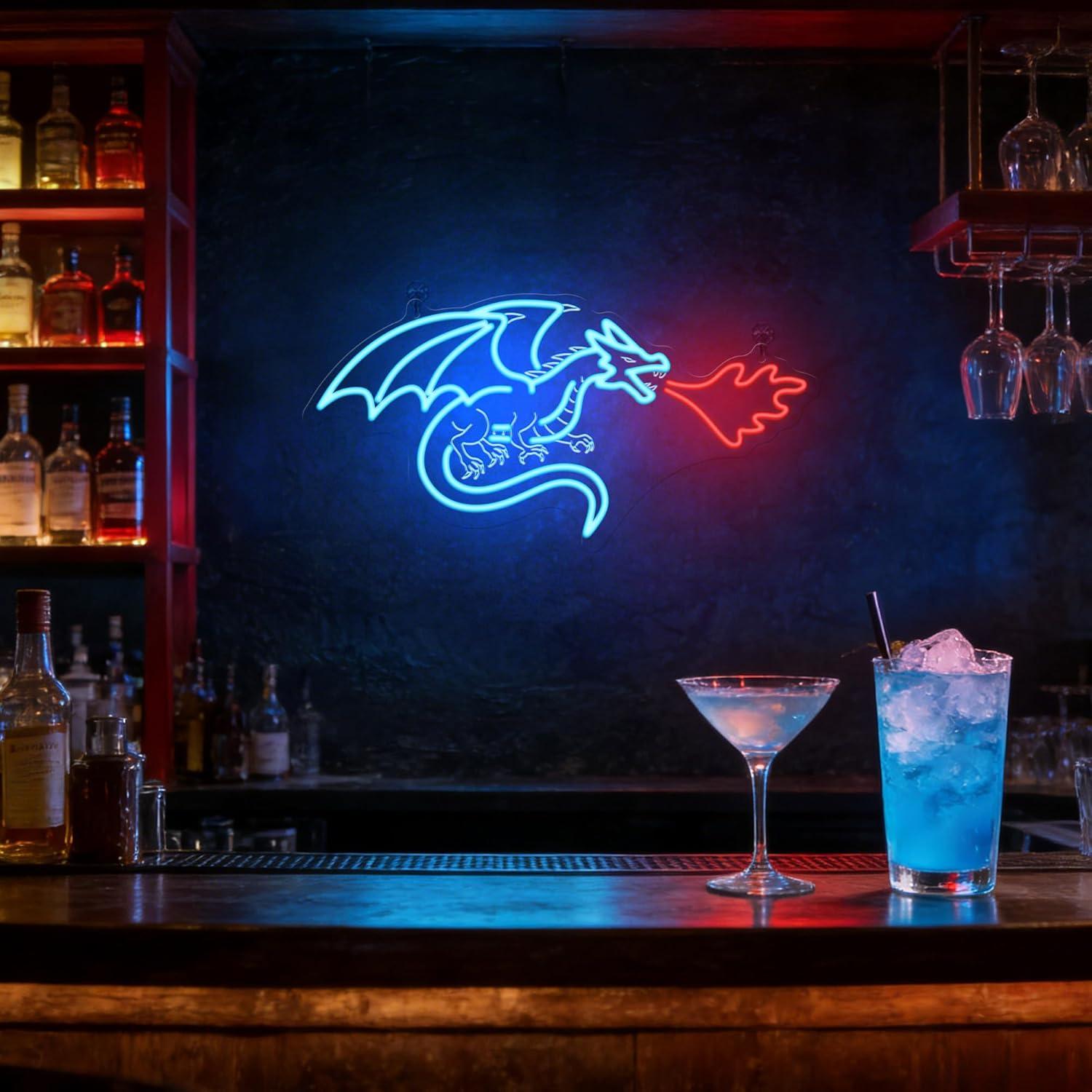 Dragon Neon Sign LED Dimmable  - đánh giá và giá Lighting Decoration For Home