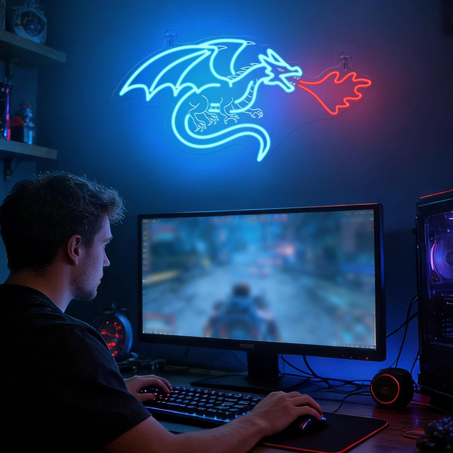 Dragon Neon Sign LED Dimmable  - đánh giá và giá Lighting Decoration For Home