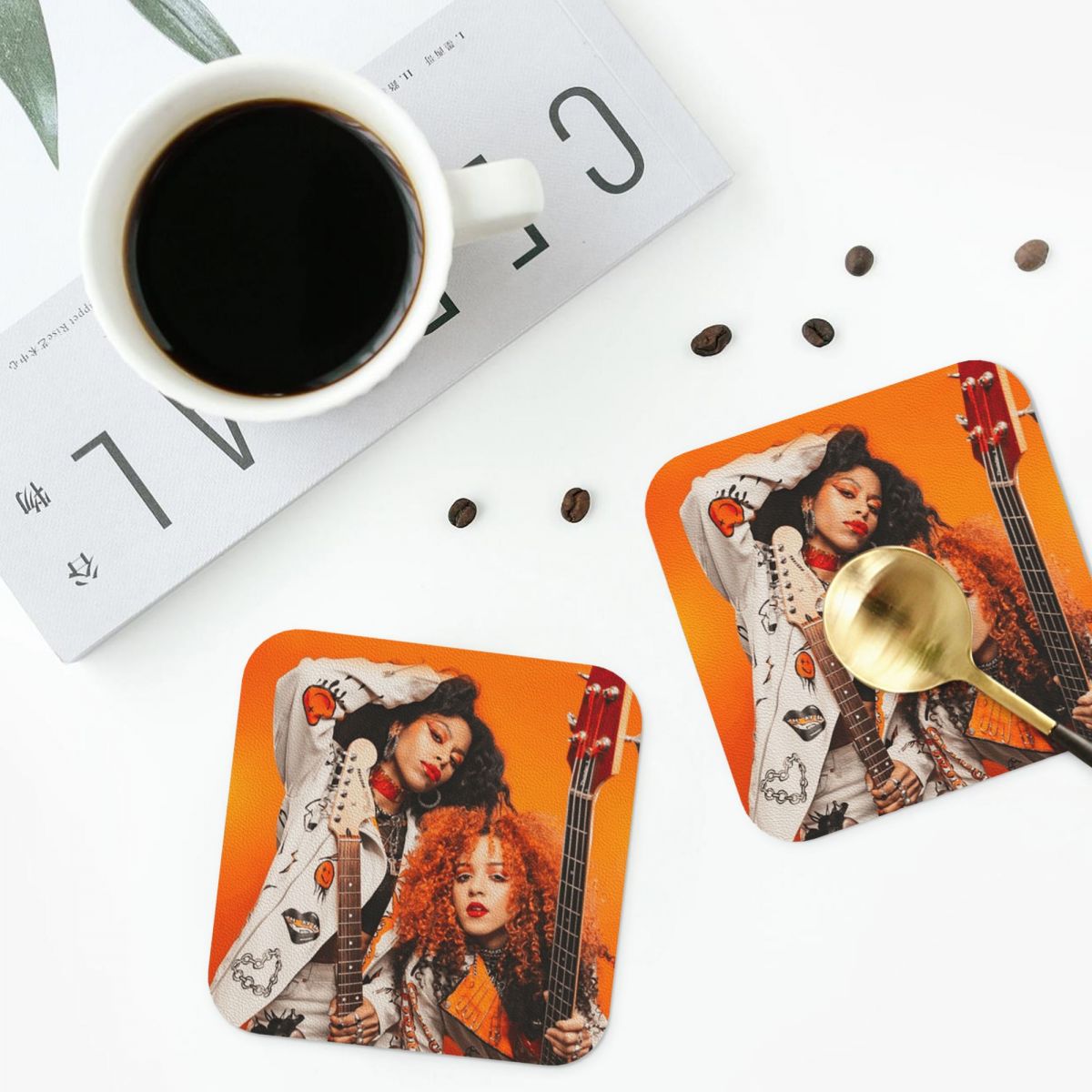 Nova Twins Coasters PVC Leathe - đánh giá và giá Nova Decor & Lighting Juletrelys