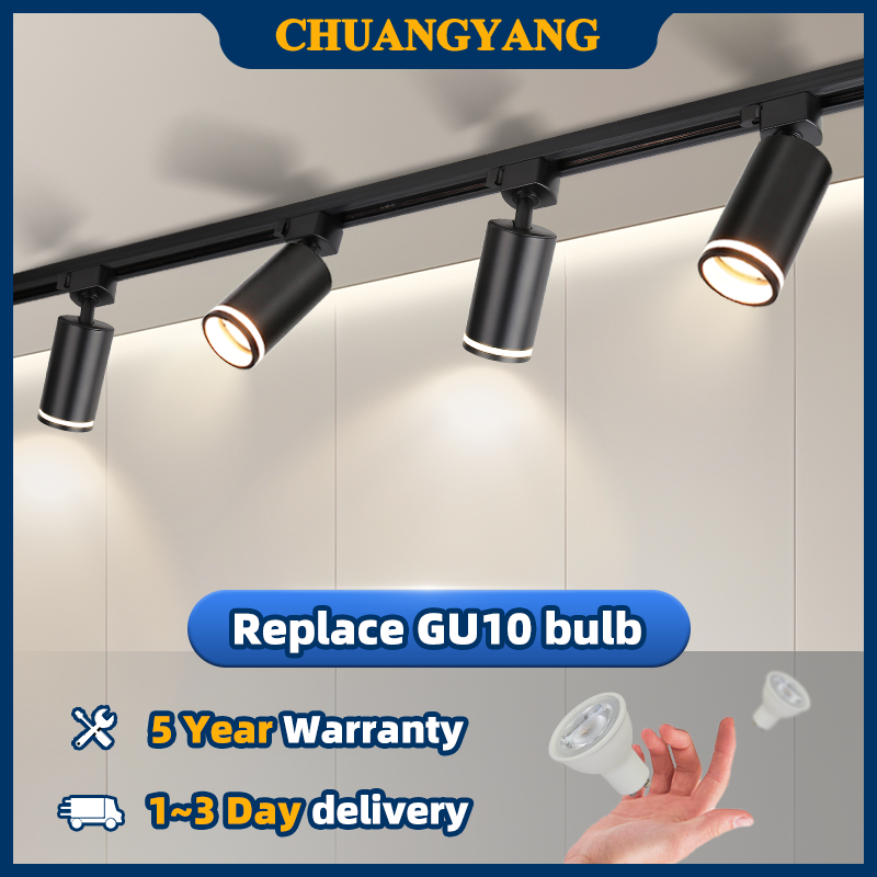 110v 220v LED Track Lamp GU10T - đánh giá và giá Decor Lighting Fixtures