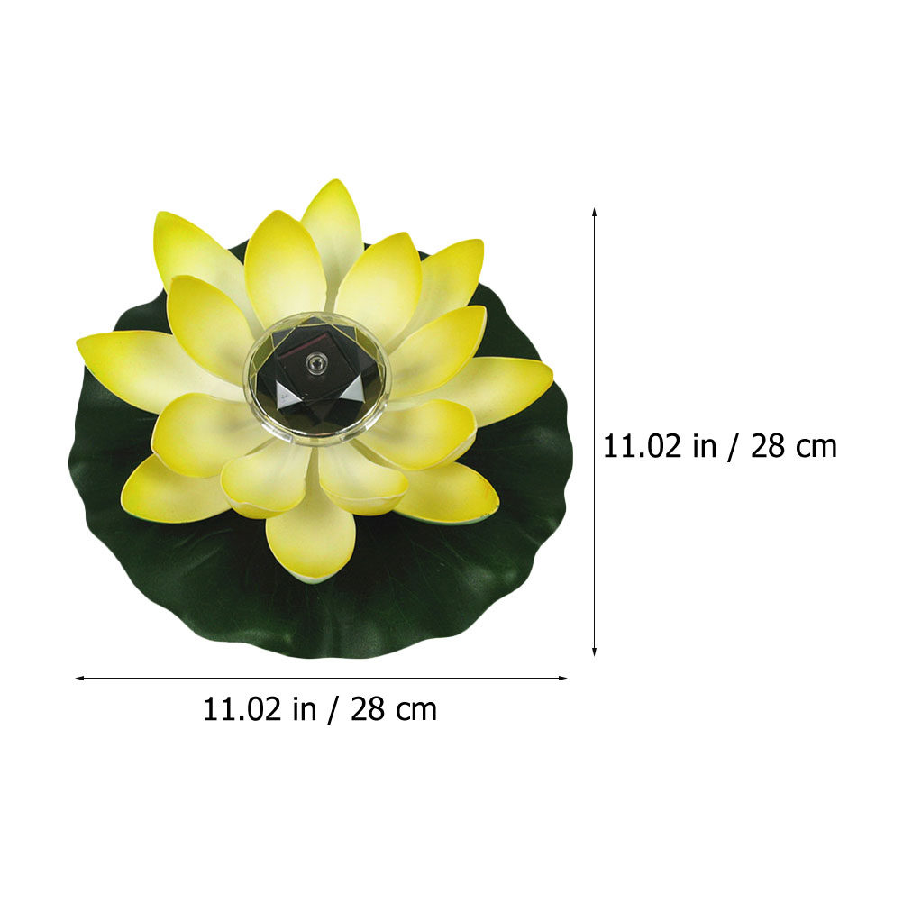 2Pcs Solar Lotus Lamp Floating - đánh giá và giá Lighting Design Decor