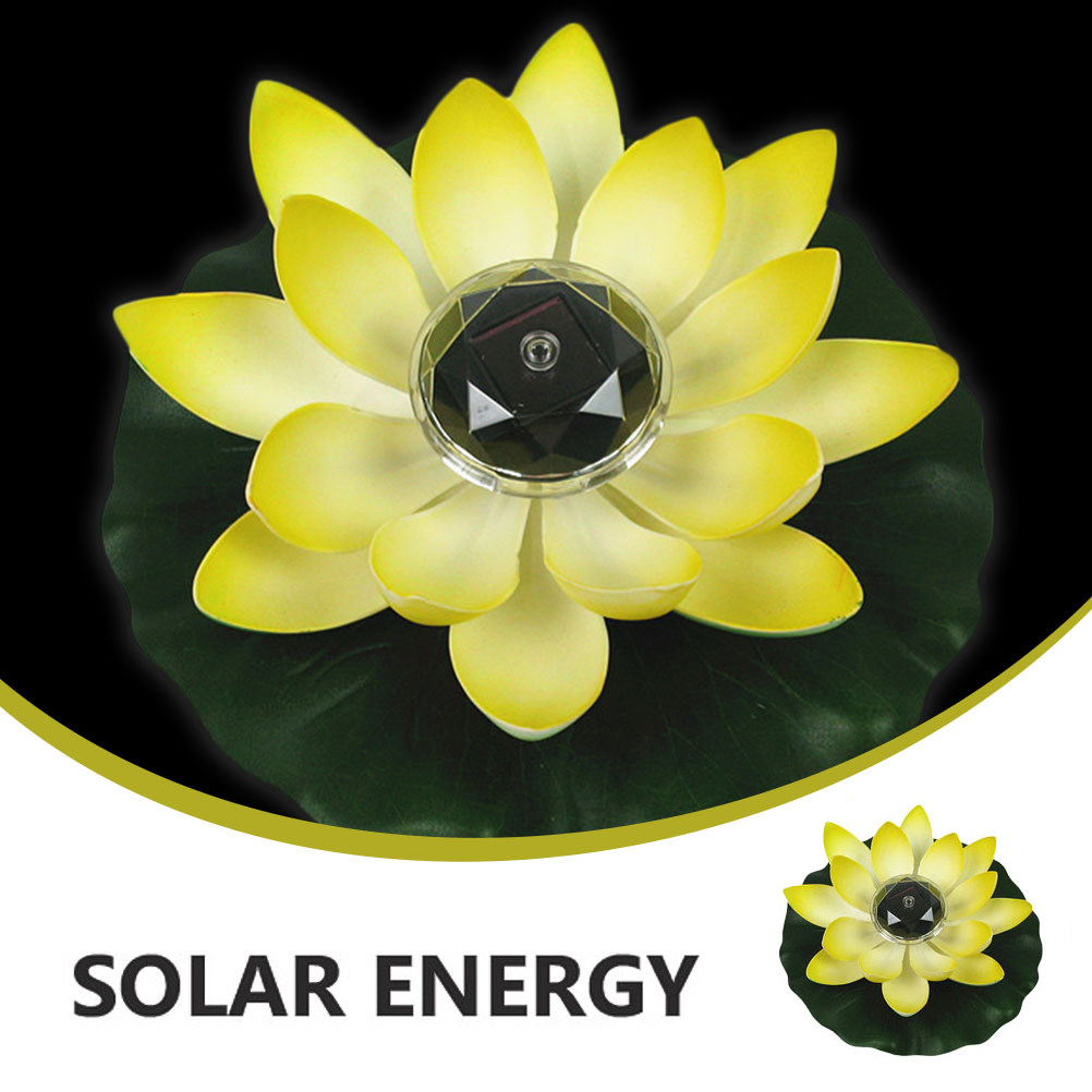 2Pcs Solar Lotus Lamp Floating - đánh giá và giá Lighting Design Decor