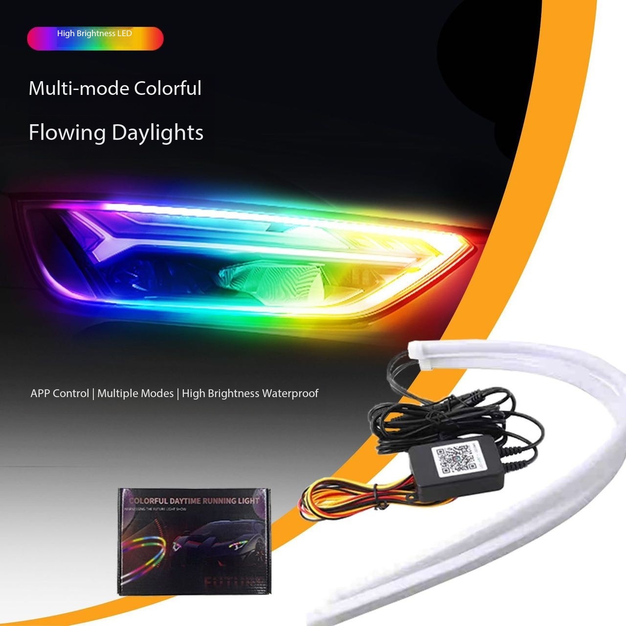 12V DRL Car LED Daytime Runnin - đánh giá và giá Lampu Lighting Decor
