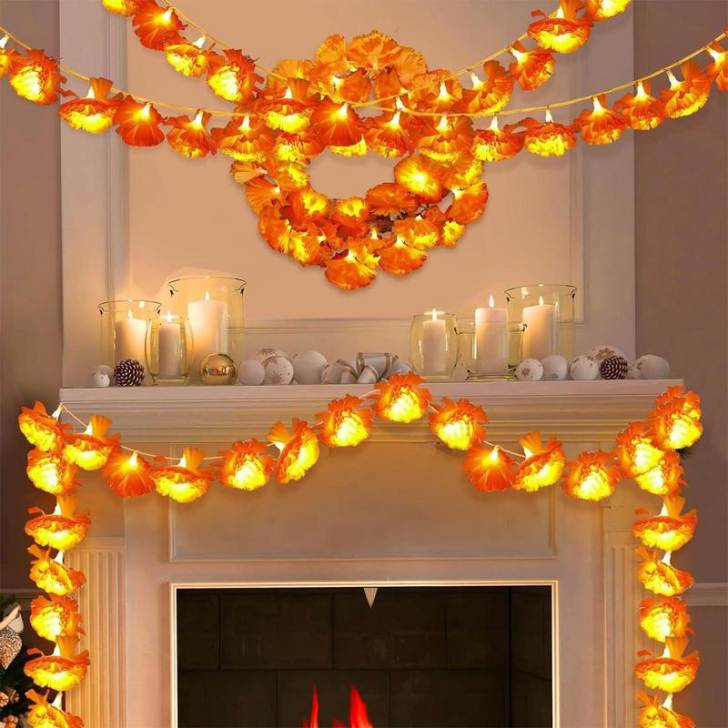 Led Marigold Garland Lights Li - đánh giá và giá Lighting Decoration For Diwali