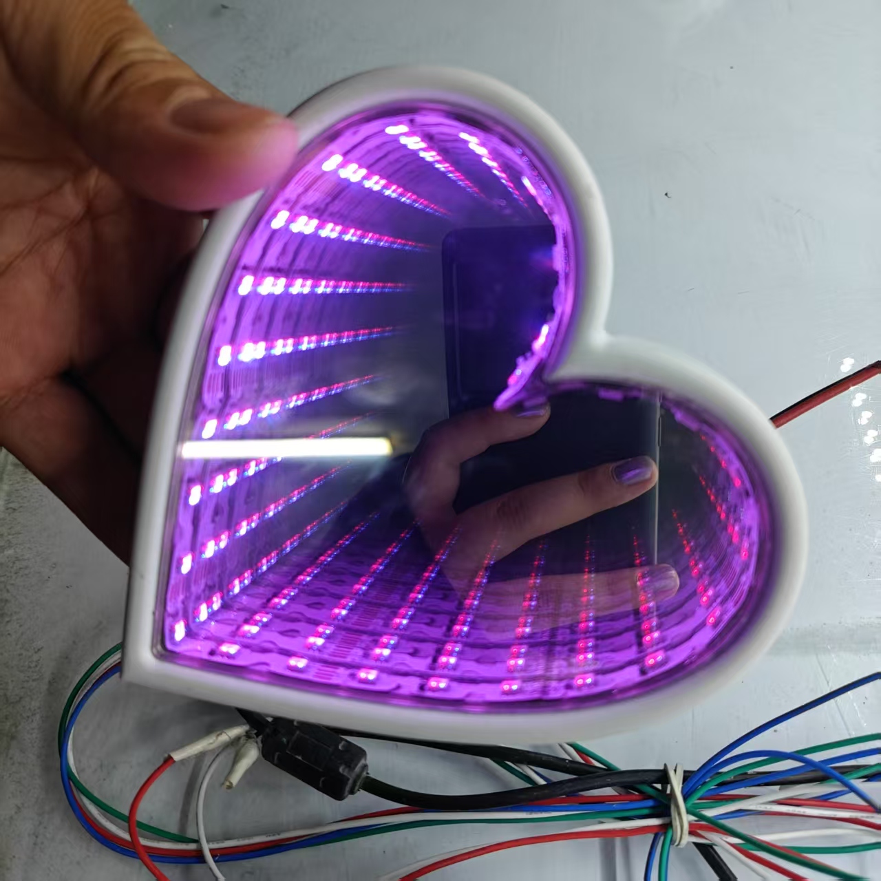 3D Multi-Color Infinity Mirror - đánh giá và giá Lighting Decor Company