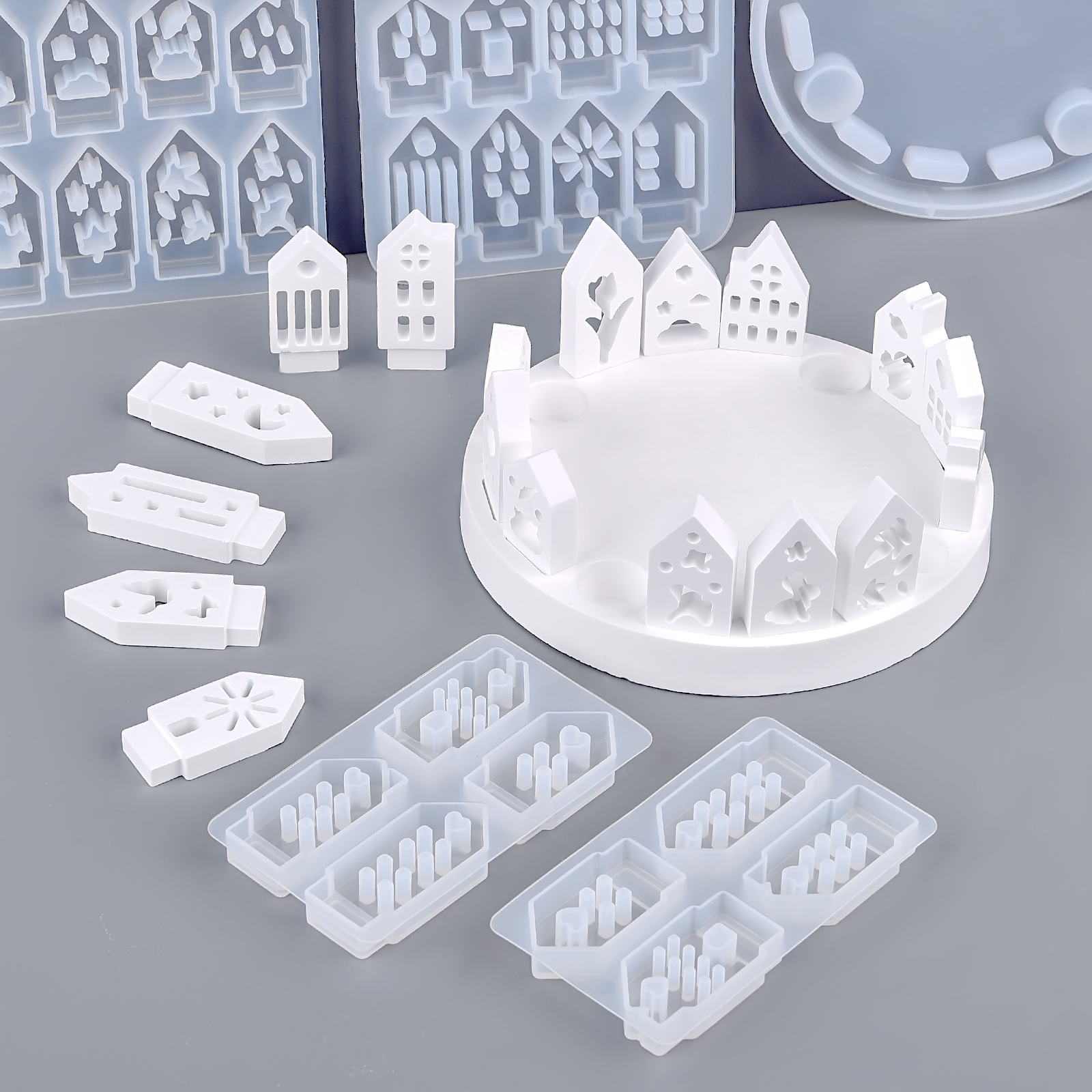 Hollow House Rabbit Candle Hol - đánh giá và giá Candle Holder Set