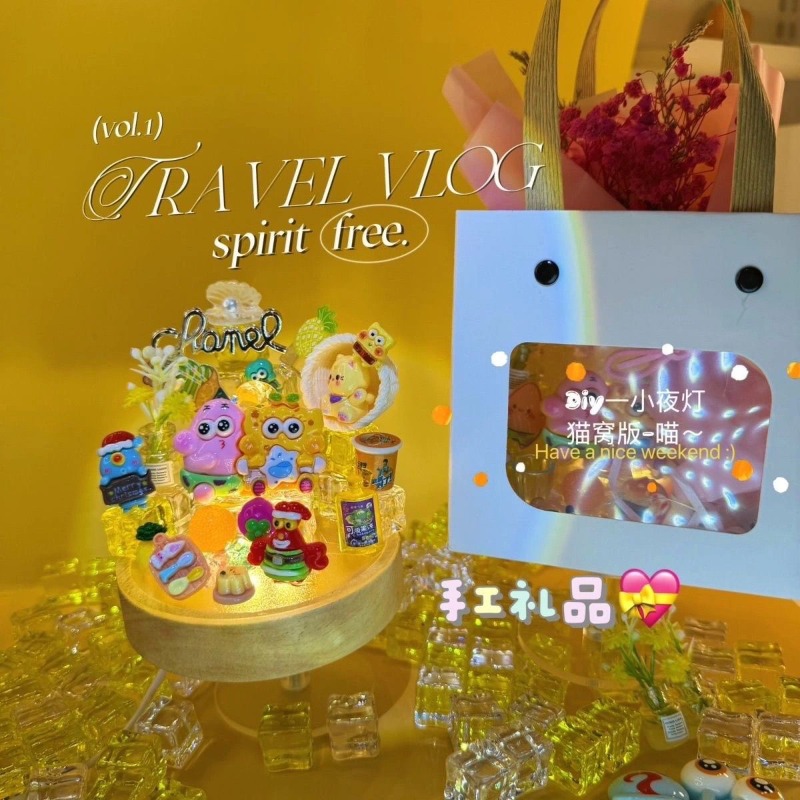 SpongeBo Patrick Star DIY Mini - đánh giá và giá Lighting Home Decor Products