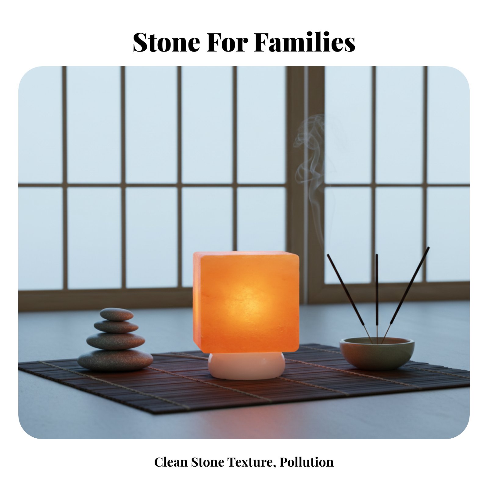 Square Crystal Salt Light, Him - đánh giá và giá Lighting Design Decor
