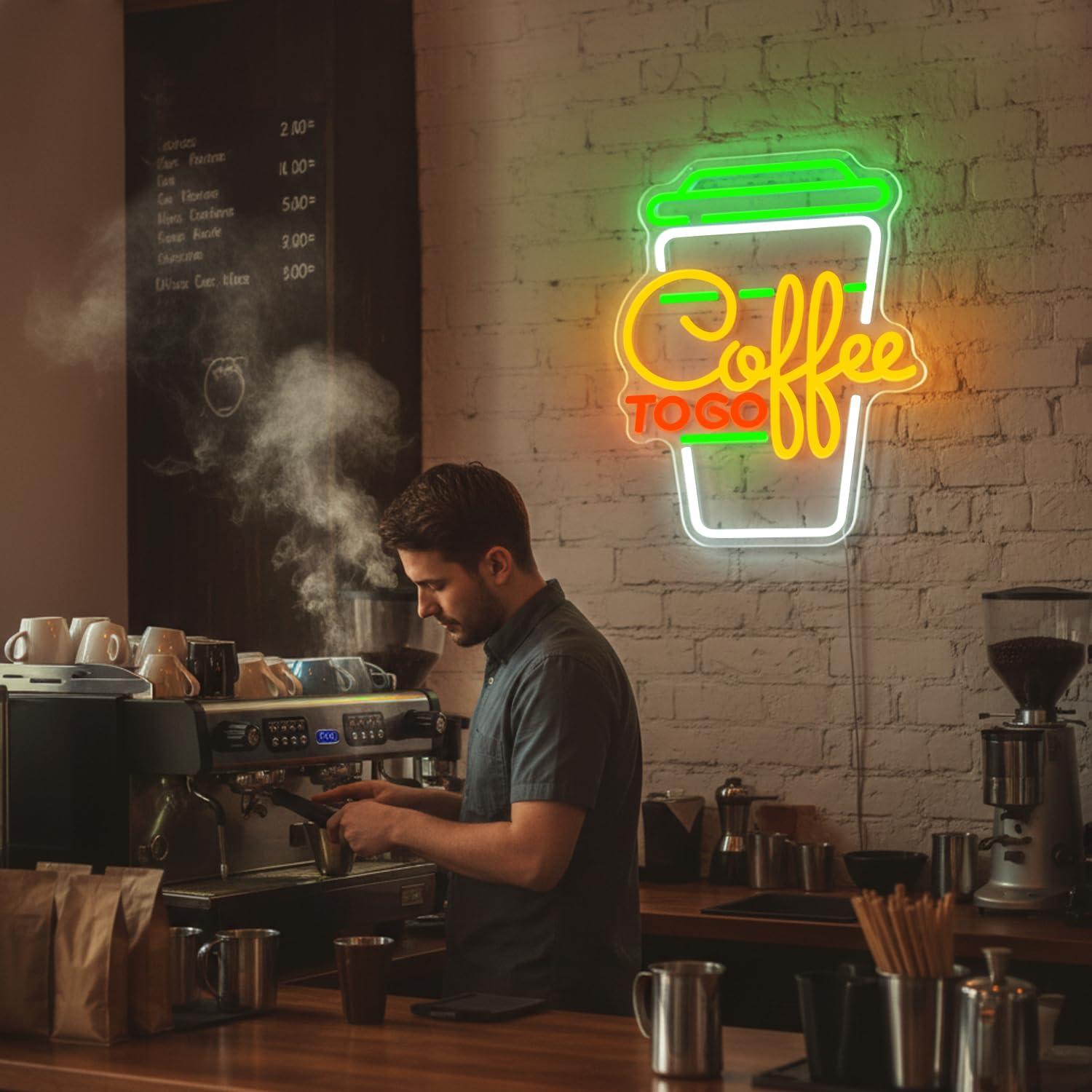 Coffee Neon Sign USB Dimmable  - đánh giá và giá Lighting Decoration For Home