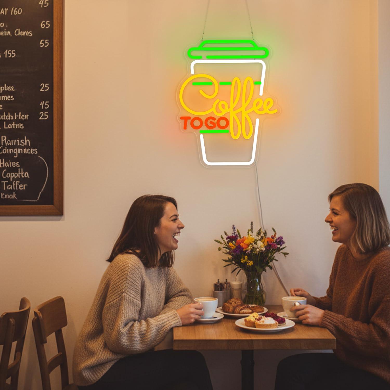Coffee Neon Sign USB Dimmable  - đánh giá và giá Lighting Decoration For Home