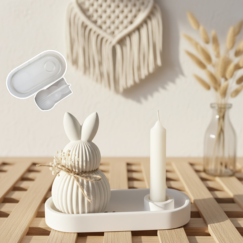 DIY Plaster Silicone Mold 2pcs - đánh giá và giá Candle Holder Set