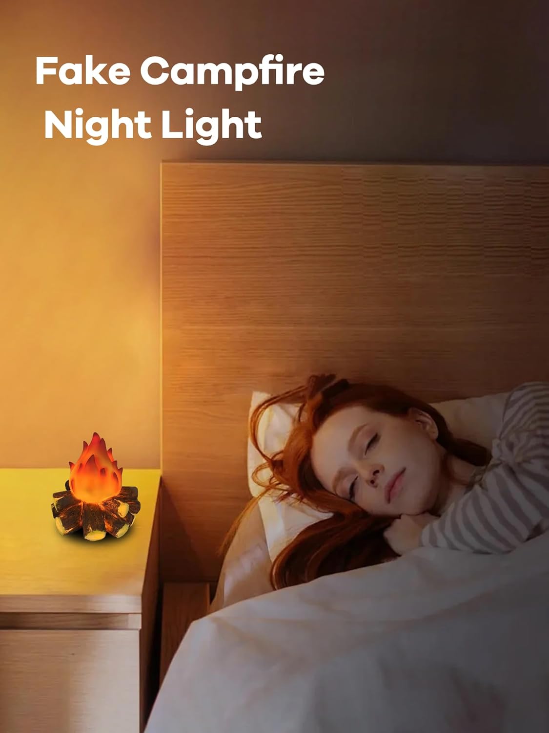 Fake Campfire Night Light, 3D  - đánh giá và giá Lighting Home Decor Products