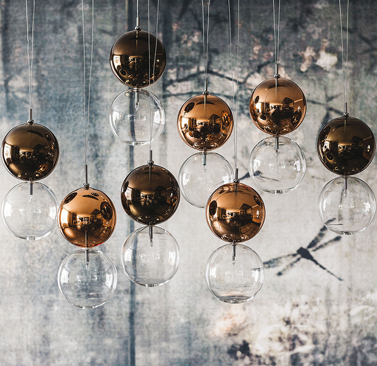 Nordic Modern Glass Pendant Li - đánh giá và giá Decor Lighting Fixtures