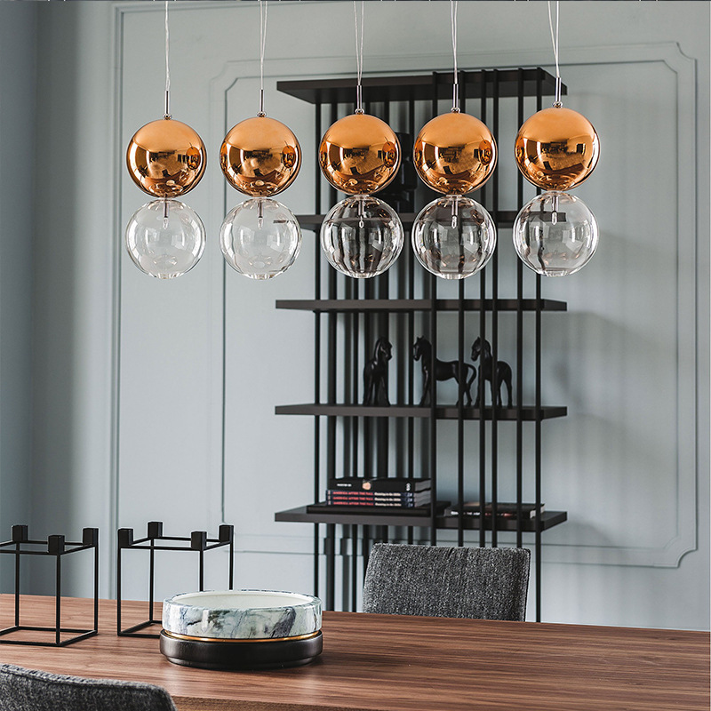 Nordic Modern Glass Pendant Li - đánh giá và giá Decor Lighting Fixtures
