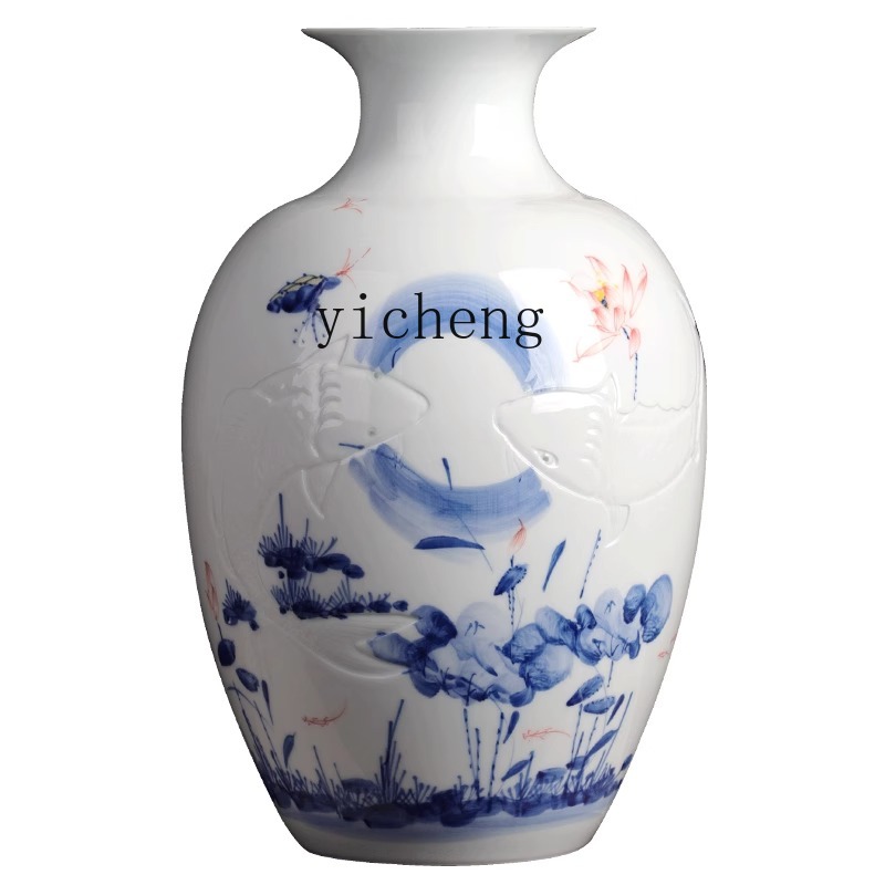 LSL Ceramic Vase Hand-painted  - đánh giá và giá Lighting Decor Company