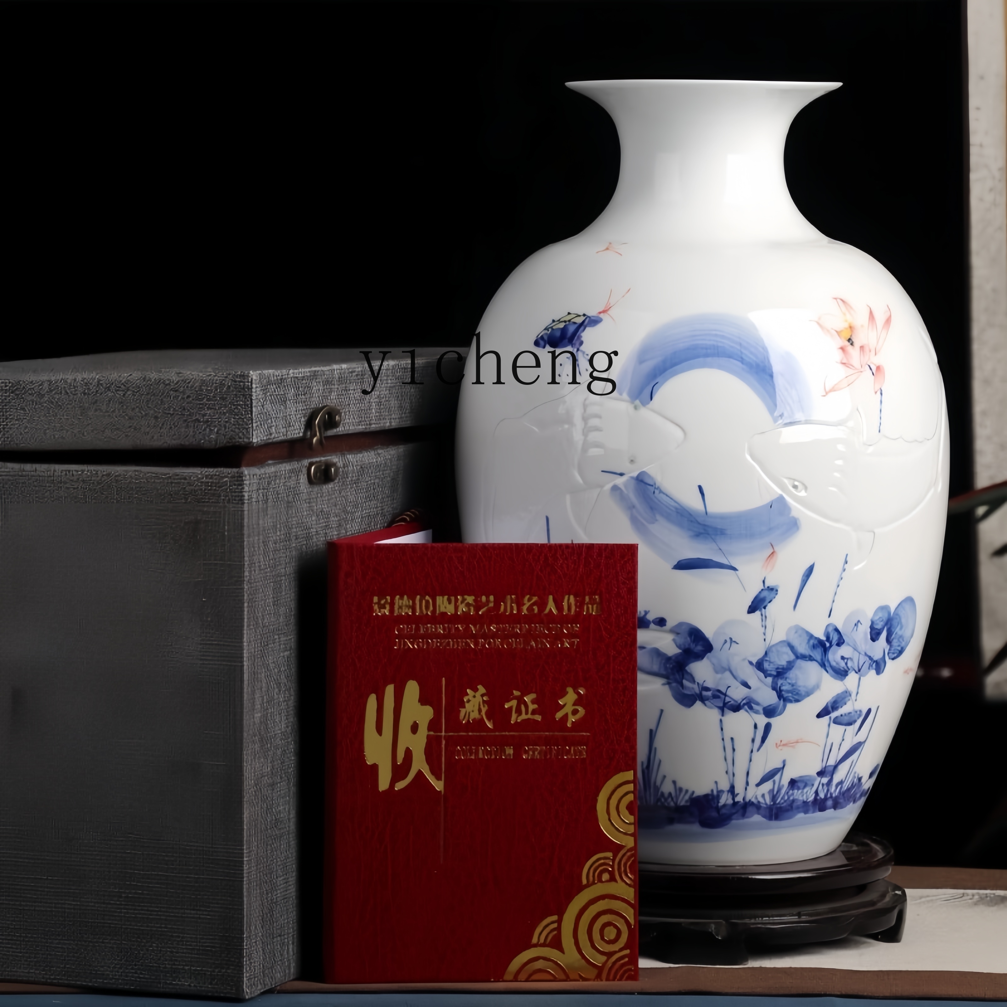 LSL Ceramic Vase Hand-painted  - đánh giá và giá Lighting Decor Company