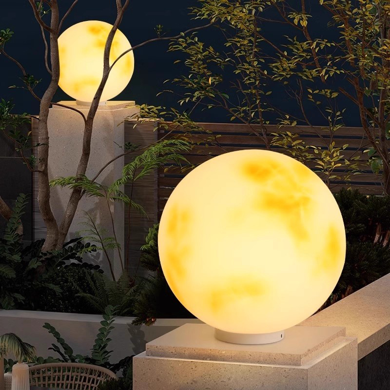 Circle Art Outdoor Light Luxur - đánh giá và giá Lighting Design Decor