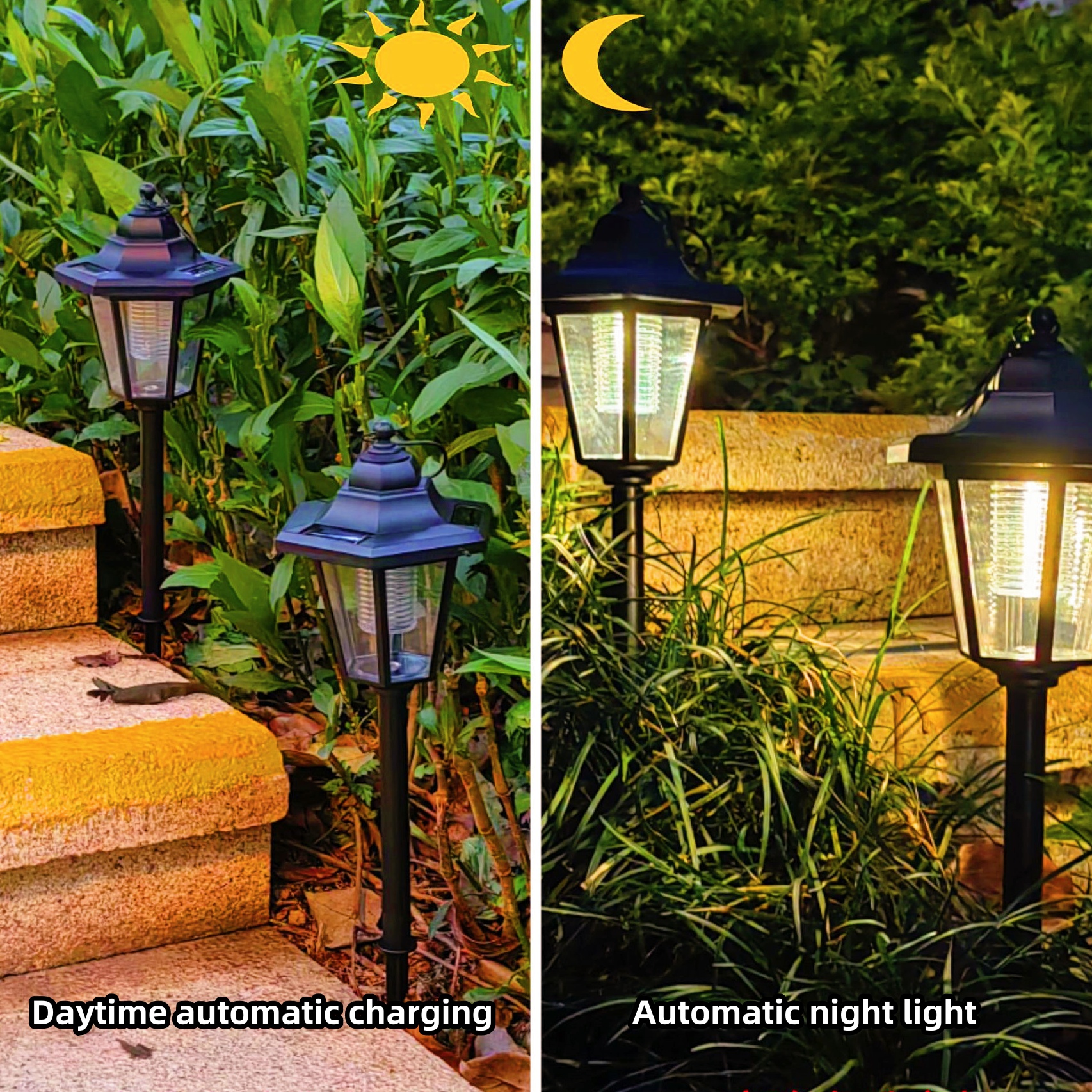 CY 2-Pack Vintage Hexagon LED  - đánh giá và giá Decor Lighting Cy