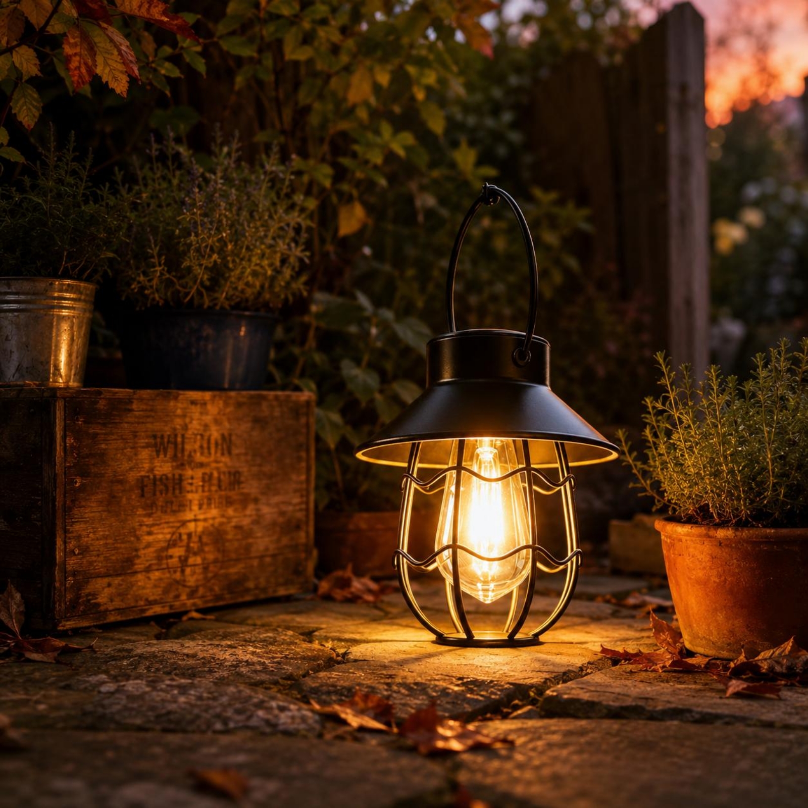 Wavy Frame Lantern Energy Savi - đánh giá và giá Lighting Design Decor