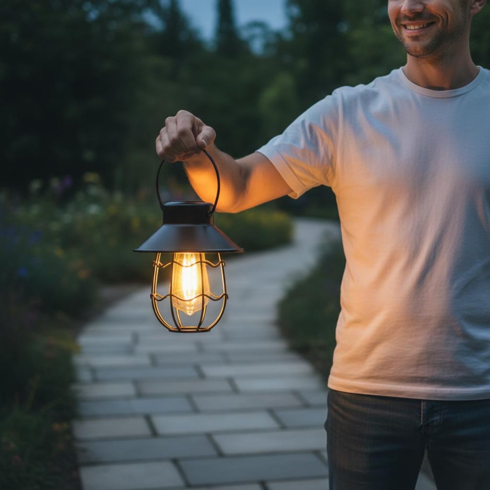 Wavy Frame Lantern Energy Savi - đánh giá và giá Lighting Design Decor