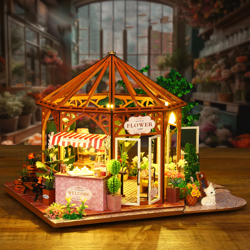 DIY Wooden Miniature Model Kit - đánh giá và giá Lighting Home Decor Products