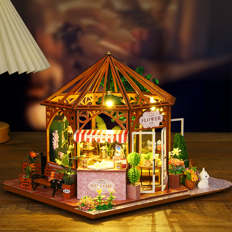 DIY Wooden Miniature Model Kit - đánh giá và giá Lighting Home Decor Products