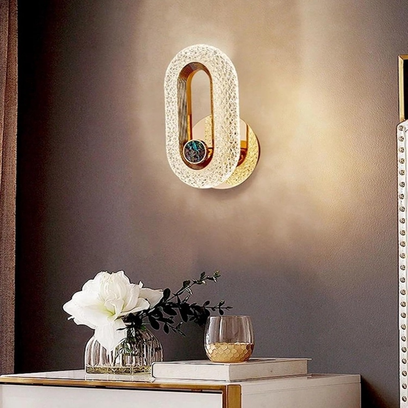 8W Modern Crystal LED Chandeli - đánh giá và giá Decor Lighting Fixtures