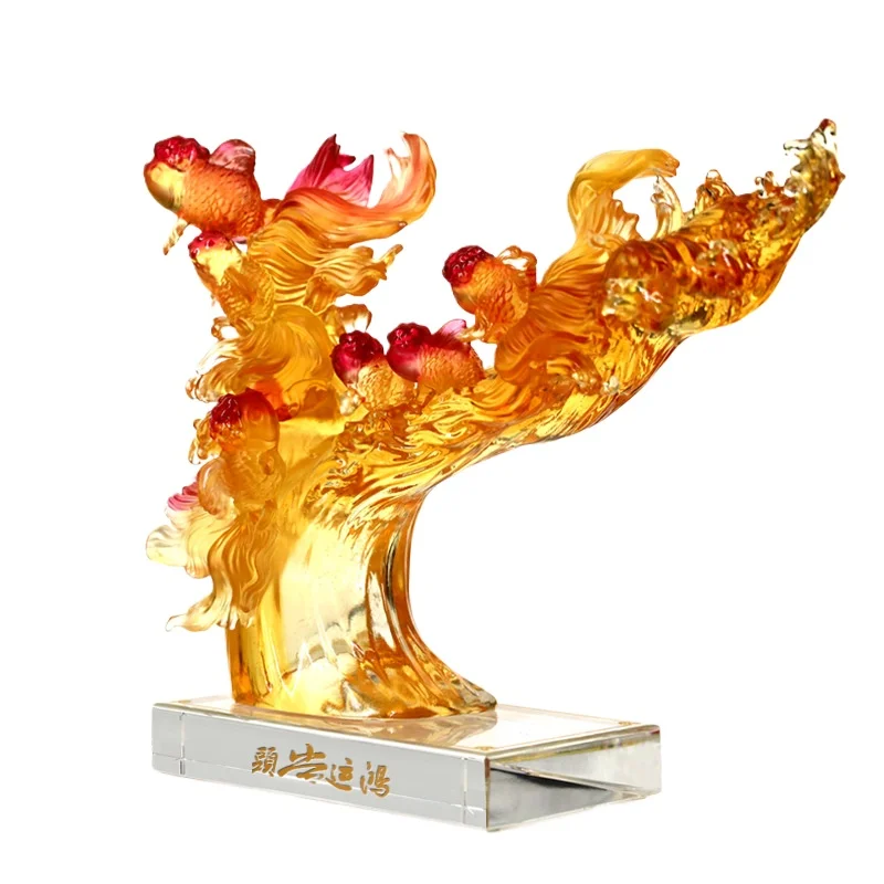 Gufa Liuli Goldfish Ornament C - đánh giá và giá Lighting Decor Company