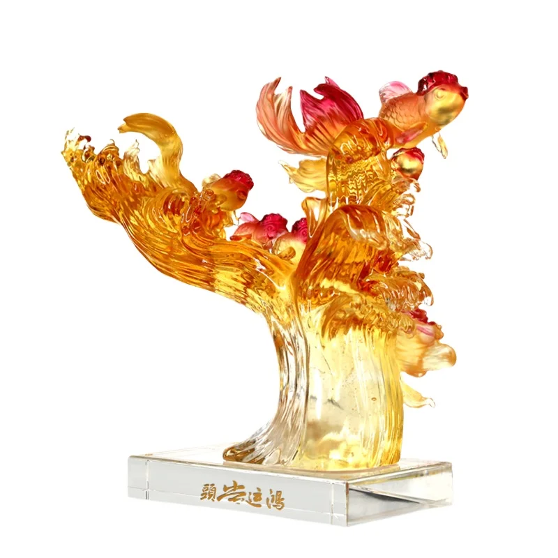 Gufa Liuli Goldfish Ornament C - đánh giá và giá Lighting Decor Company