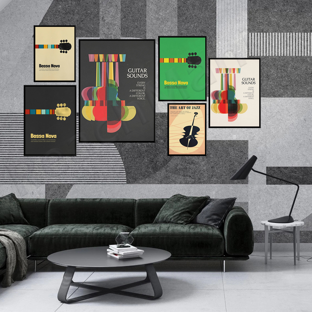Bossa Nova Poster, Jazz Print, - đánh giá và giá Nova Decor & Lighting Juletrelys