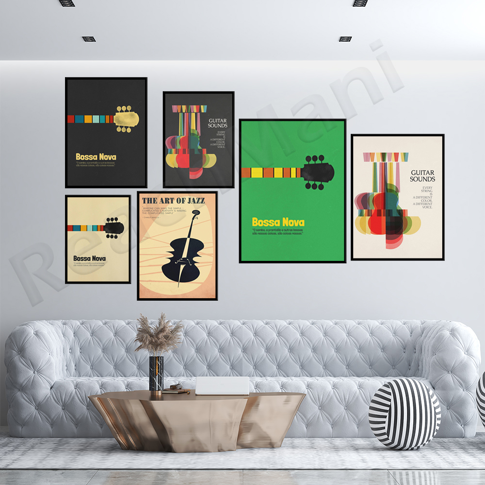 Bossa Nova Poster, Jazz Print, - đánh giá và giá Nova Decor & Lighting Juletrelys