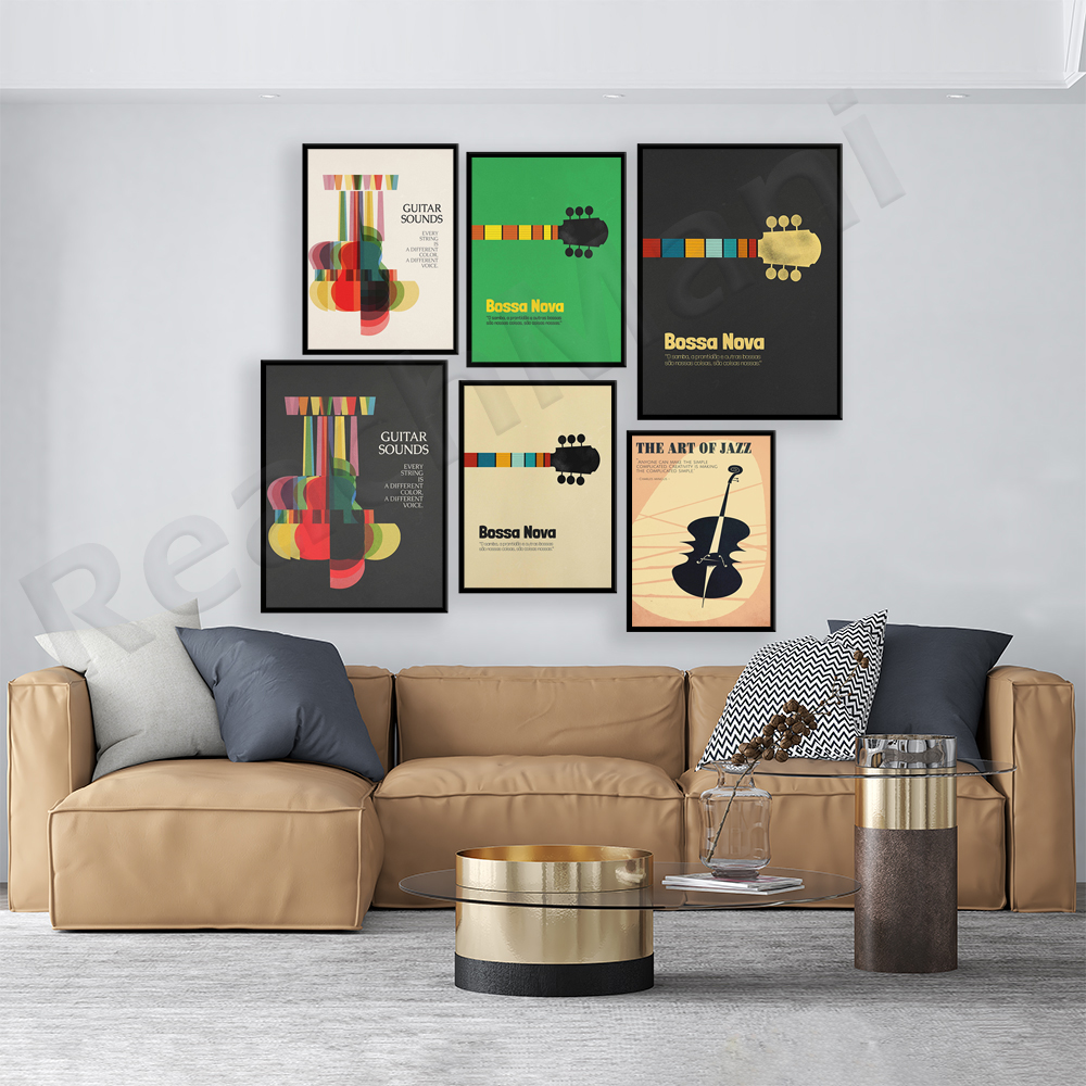 Bossa Nova Poster, Jazz Print, - đánh giá và giá Nova Decor & Lighting Juletrelys