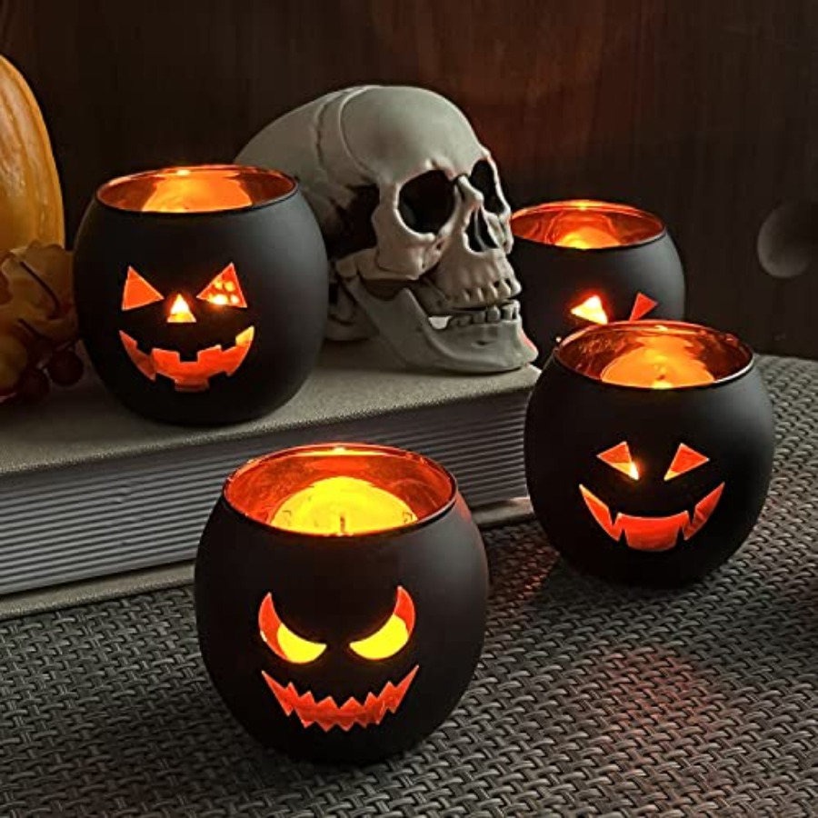 Halloween Table Centerpiece Ca - đánh giá và giá Candle Holder Set