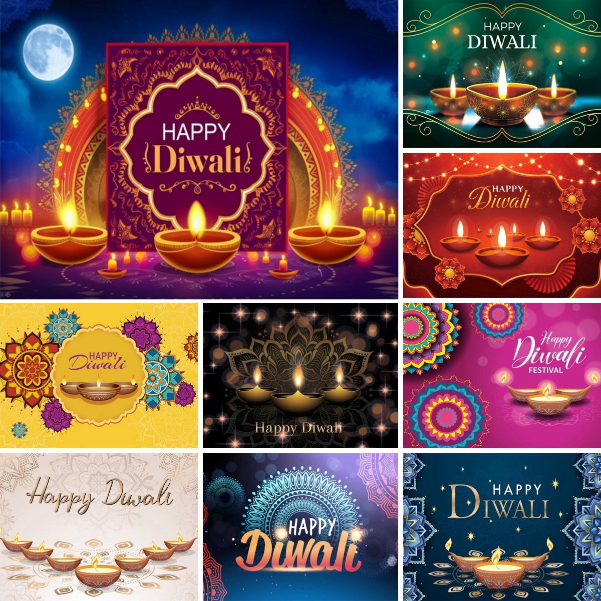 Happy Diwali Photography Backg - đánh giá và giá Lighting Decoration For Diwali