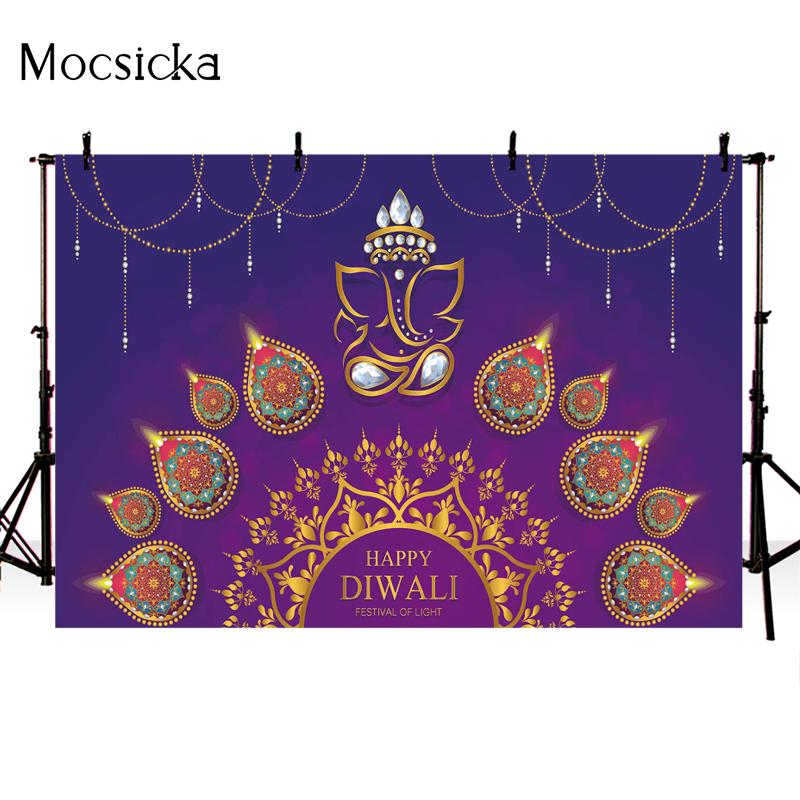 Mocsicka Happy Diwali Backdrop - đánh giá và giá Lighting Decoration For Diwali