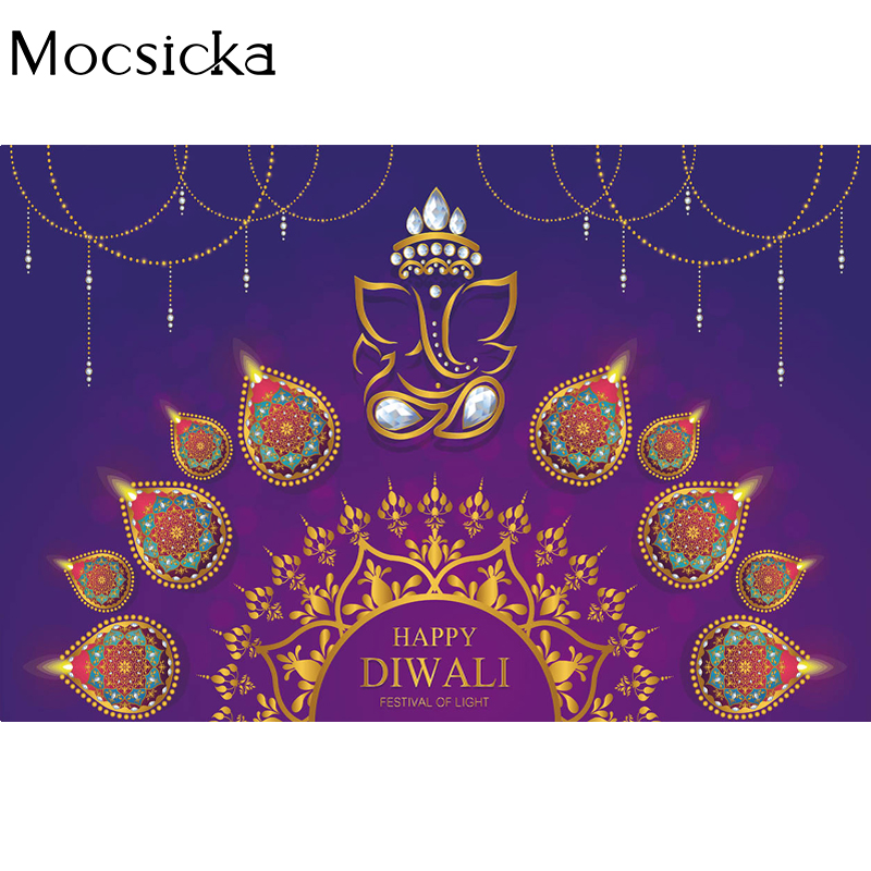 Mocsicka Happy Diwali Backdrop - đánh giá và giá Lighting Decoration For Diwali
