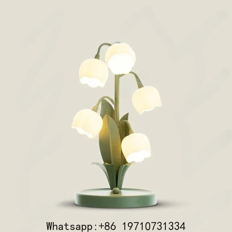 LED Flower Table Lamp Creative - đánh giá và giá Decor Lighting Cy