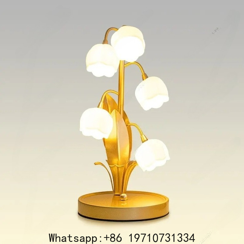 LED Flower Table Lamp Creative - đánh giá và giá Decor Lighting Cy