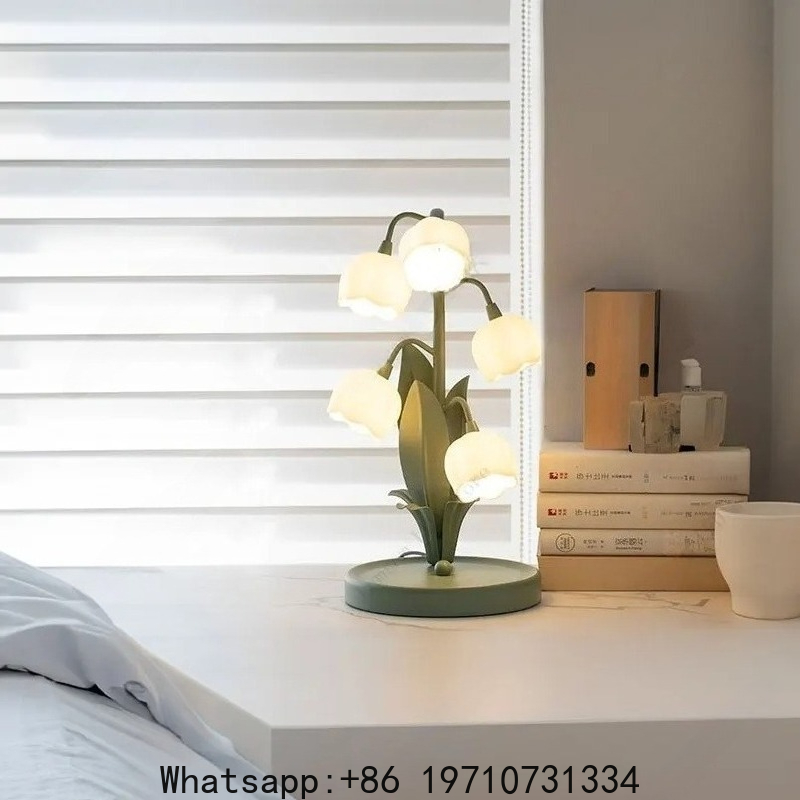 LED Flower Table Lamp Creative - đánh giá và giá Decor Lighting Cy
