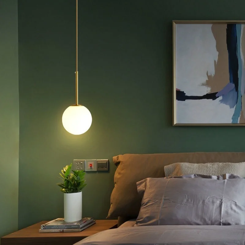 Nordic bedroom bedside pendant - đánh giá và giá Decor Lighting Fixtures