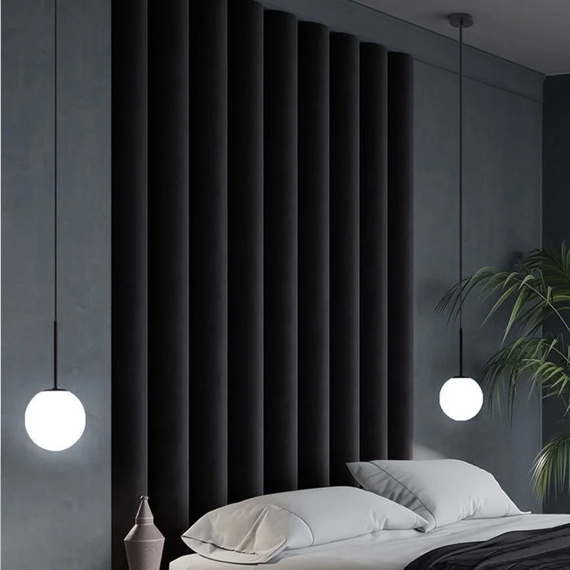 Nordic bedroom bedside pendant - đánh giá và giá Decor Lighting Fixtures